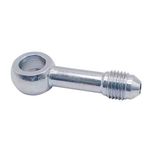 <p>Banjo adapter  |  round  | 10mm hole  |  7/16-20 UNF stud (-04 JIC)</p>
