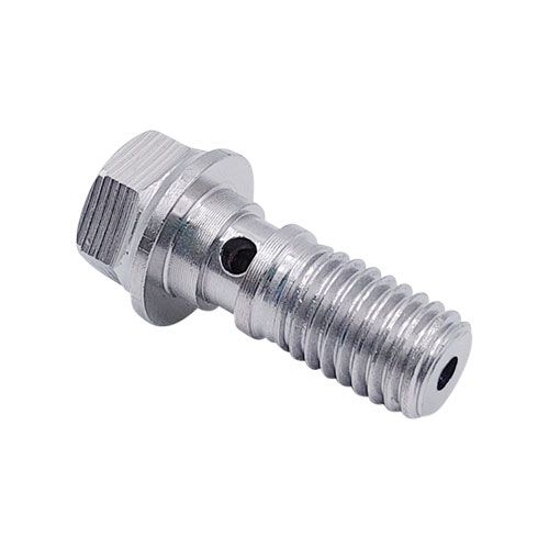 <p>Banjo bolt  |  M10 x 1.5  | 11mm hex  |  stainless</p>