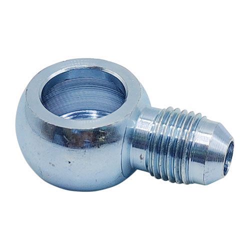 <p>Banjo adapter  |  round  | 14mm hole  |  1/2-20 UNF stud (-05 JIC)</p>