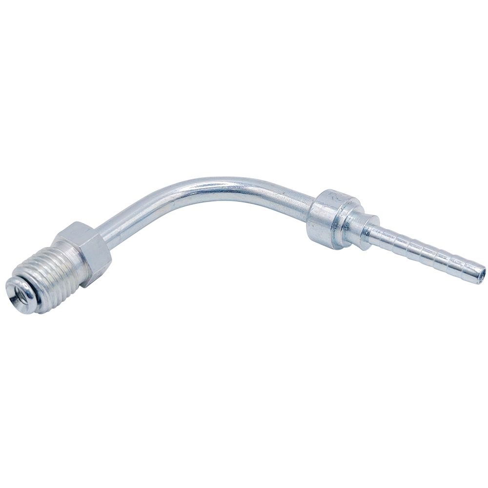<p>Male swivel  |  90 deg  | 3/8-24 UNF  |  45 deg double flare</p>