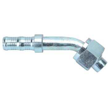 <p>45° Verbindungskörper, 10mm(13/32") zu 3/4-16 UN Anschl.,I-Gew. zöllisch,ext. O-</p>