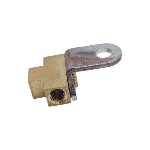 <p>Tee  |  3/8-24 UNF ports (3)  | brass</p>