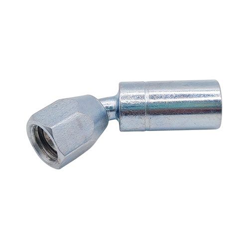 <p>Female swivel  |  7/16-20 UNF |  45 deg double flare</p>