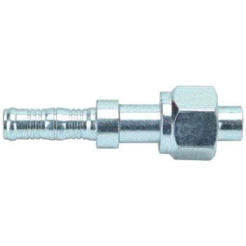 <p>180° Verbindungskörper, 8mm(5/16") zu 5/8-18 UN Anschl.,I-Gew. zöllisch, ext.O-R</p>